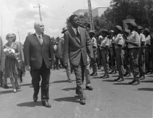 Thomas J. Dodd and Moise Tshombe, 1961