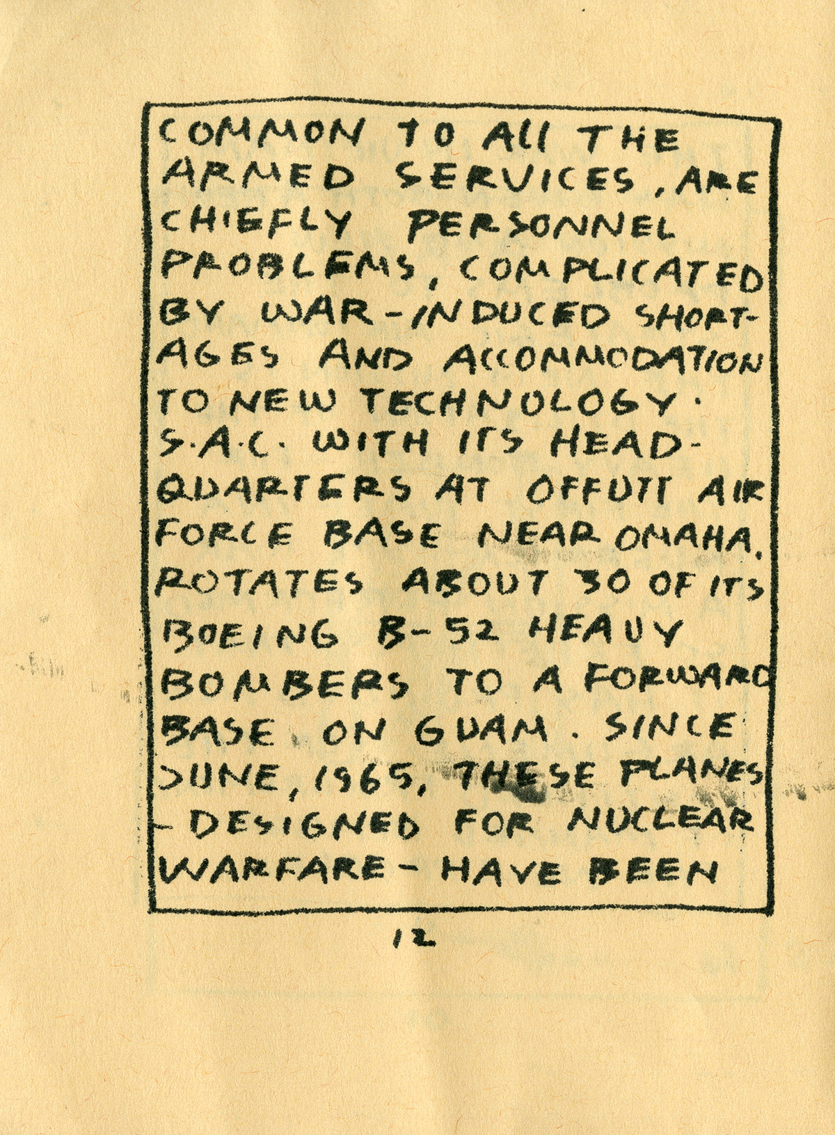 Bread and Puppet, no.4, January 1967