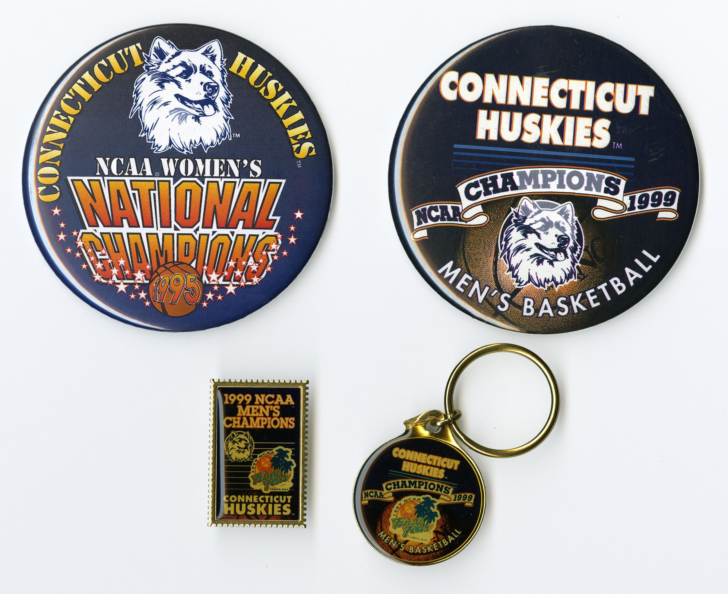 1999 Men's Basketball Championship pins