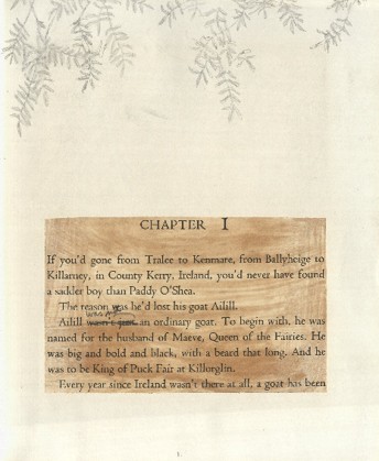Book manuscript from the Nonny Hogrogian Papers. Archives & Special Collections, University of Connecticut Library.