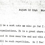 Portion of a letter, 8/10/1946