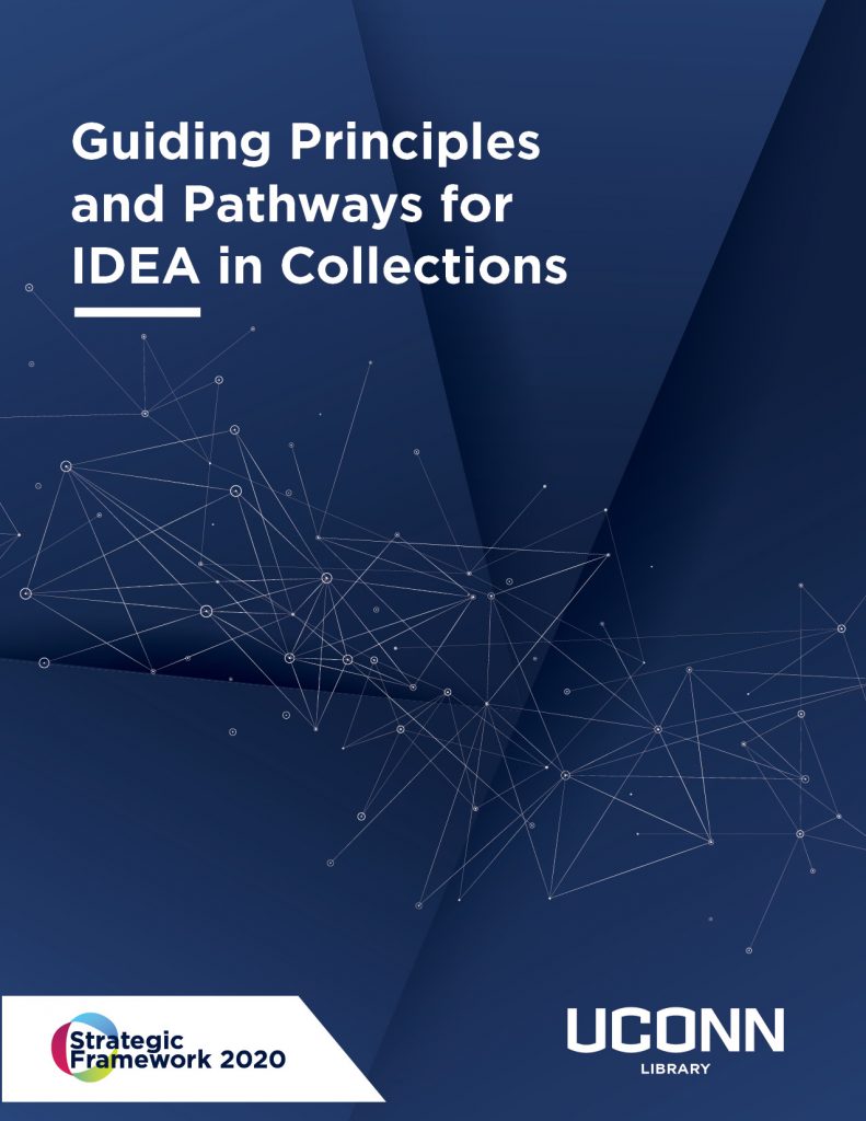 Cover of Guiding Principles and Pathways for IDEA in Collections