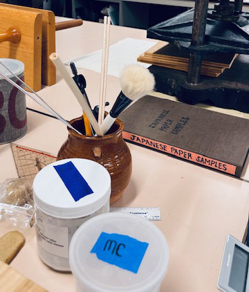 tools in the Preservation Lab