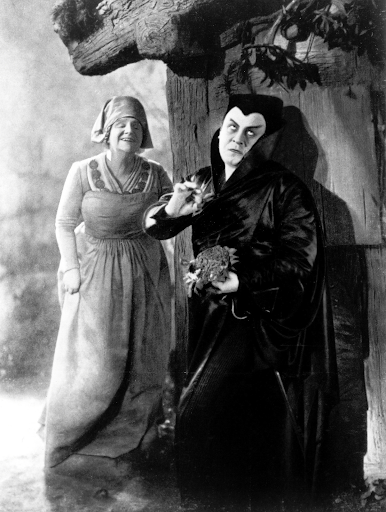 Still image from the film Faust, directed by F.W. Murnau